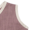Rozkloszowana bluzeczka z bufkami dla dziewczynki i spodenki bumpersy z organicznego BIO lnu BOHO LEO Mauve roz. M -Pom Pom 