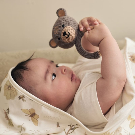 Silikonowy Gryzak Bear od Jollein - Delikatna Pomoc przy Ząbkowaniu