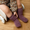 Antypoślizgowe bawełniane skarpetki dla dziecka do nauki chodzenia 1 - 2 lata - GoBabyGo - 4 pary