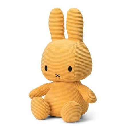 Sztruksowy żółty Królik przytulanka 50 cm - Miffy