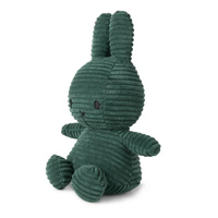 Przytulanka dla dziecka Króliczek 23 cm - Miffy - Corduroy FOREST GREEN