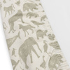 Jollein - pokrowiec na przewijak Jersey 50 x 70 cm ANIMALS Olive Green