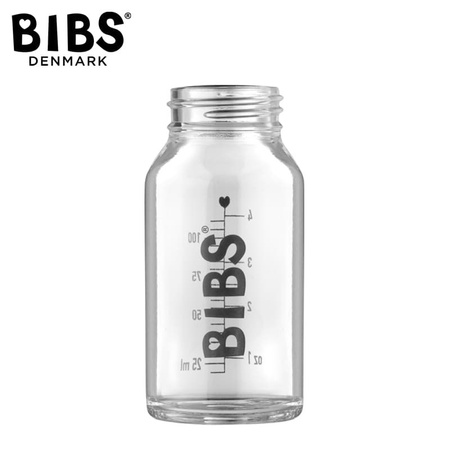 Antykolkowa Butelka Szklana dla Niemowląt 110 ml - BIBS 
